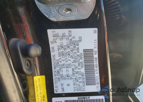 2012 Toyota Tacoma Prerunner from USA, damaged, VIN 5TFJX4GN6CX010567